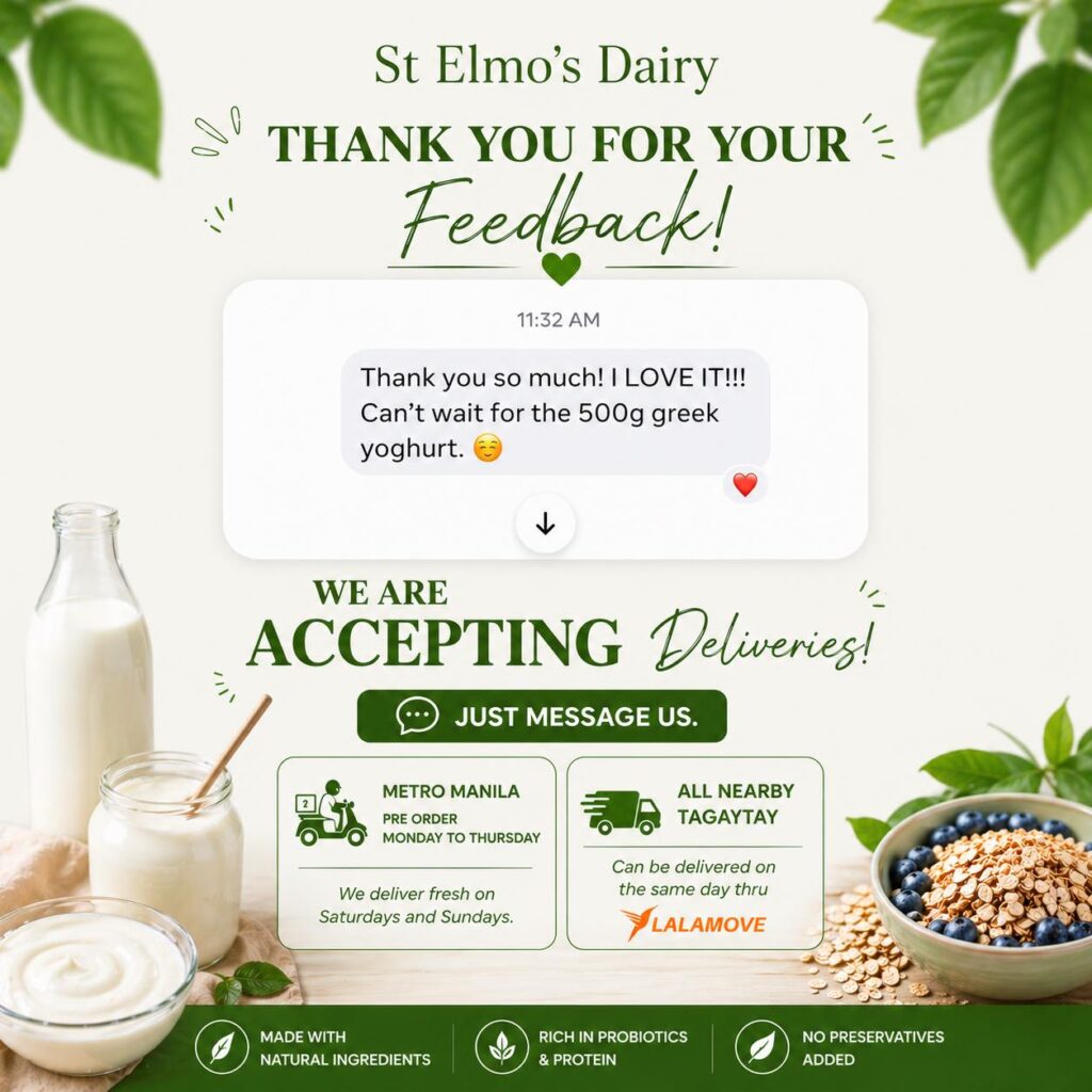Instagram post from st.elmosdairy. This post is in position 3.